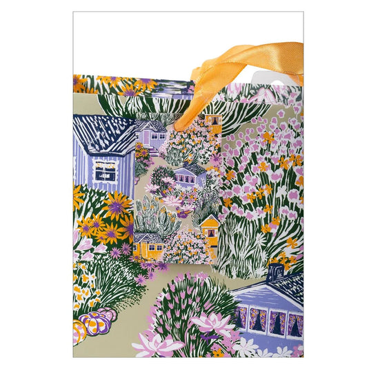 Paper T., Lge Gift Bag, Cottages, Matte 157GSM, Tag +j-hook