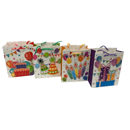 GLITTER GIFT BAGS 26 X 10 X 32cm - BIRTHDAY PARTY