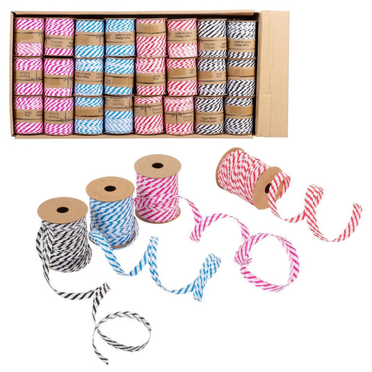 10M 2-Tone Paper Raffia Ribbon