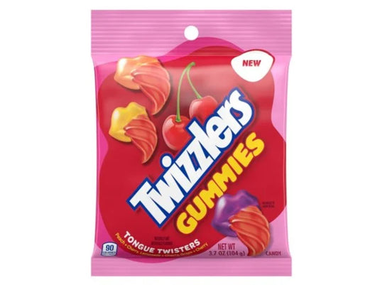 Twizzlers Gummies Tongue Twisters 104g
