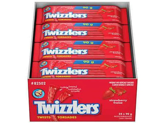 Twizzlers Twists - Strawberry 90g