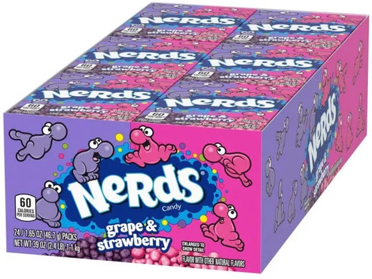 Wonka Nerds - Strawberry & Grape 46.7g