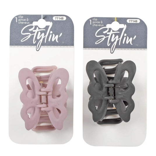 Stylin Matte butterfly ClawClip header card
