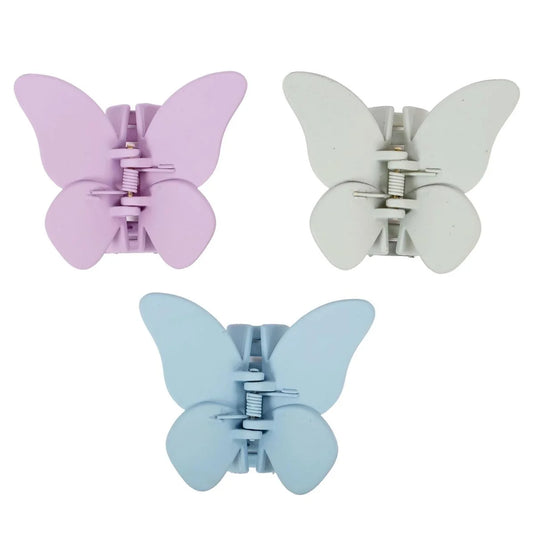 Stylin Matte butterfly ClawClip header card