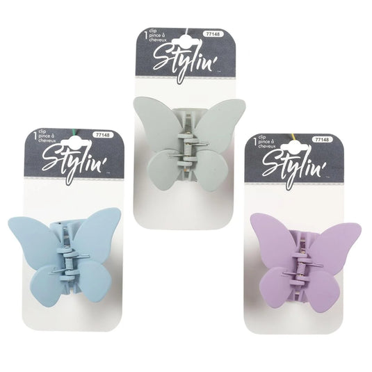 Stylin Matte butterfly ClawClip header card
