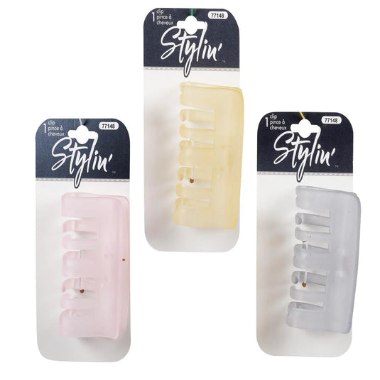 Stylin Frosted Claw Clips header card