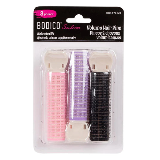 Bodico, 3pcs Hair Roller Clip 2.5cm (dia), opp bag w header