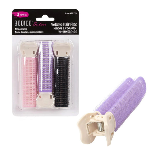 Bodico, 3pcs Hair Roller Clip 2.5cm (dia), opp bag w header