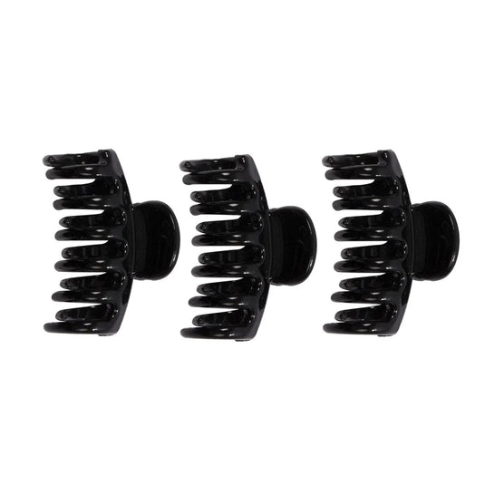 Stylin 3pcs Black Claw Clips hc