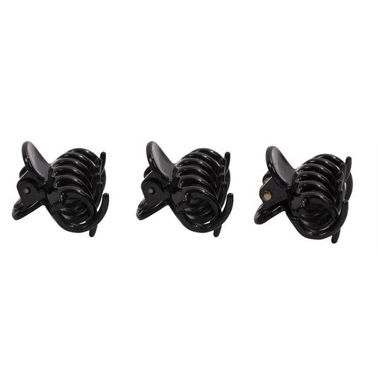 Stylin 3pcs Black Claw Clips hc