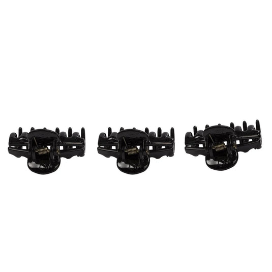 Stylin 3pcs Black Claw Clips hc