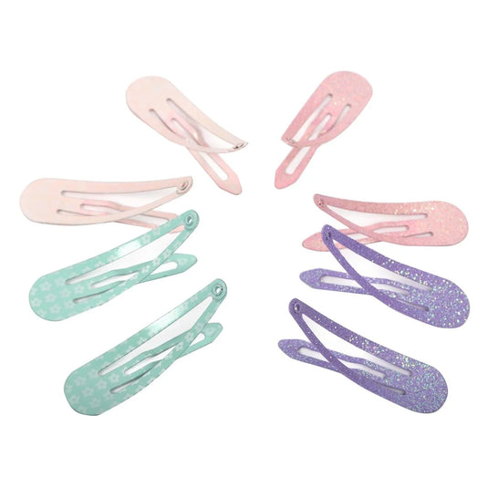 Stylin G, 8-PC Pastel Snap Clips h/c