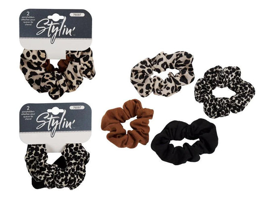 Stylin, 2pc Scrunchie