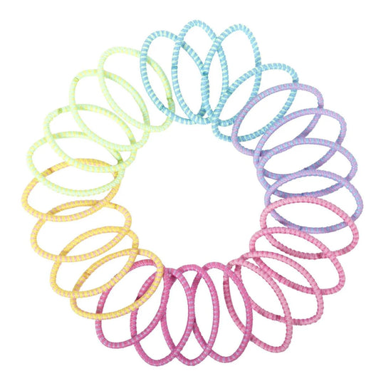 Stylin G, 24p Two Tone Ponyholders clasp free