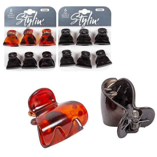 Stylin, 6p Mini Claw Clip, header card