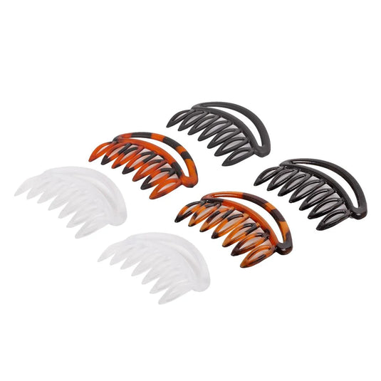 Stylin, 6p Hair Combs 7.5cm, header card