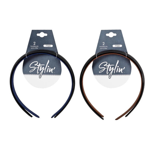 Stylin, 2p Covered Headband, header card