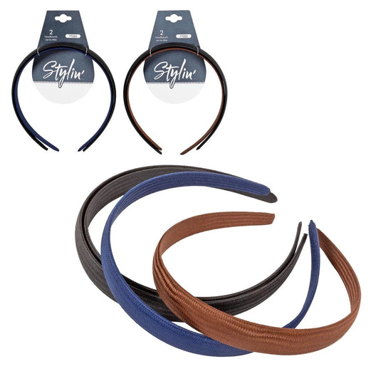 Stylin, 2p Covered Headband, header card