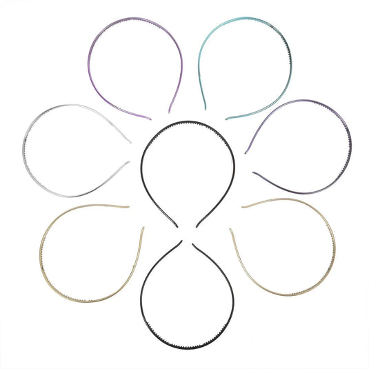 Stylin, 4p Headband Metallic, Hc