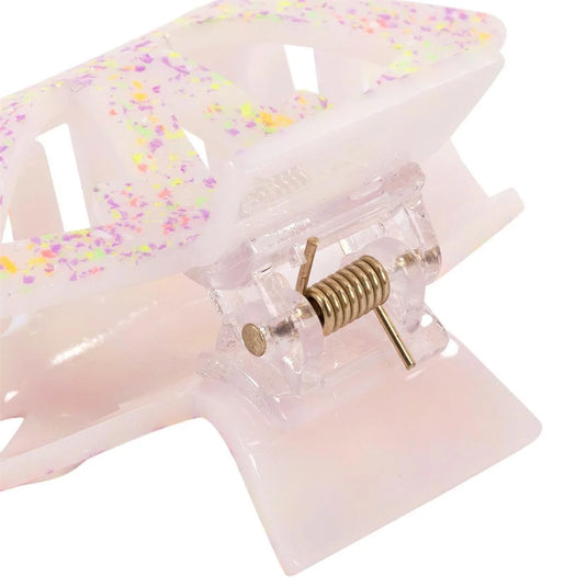 Bodico, Acrylic Claw Clip geo fan shape, hc