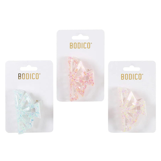 Bodico, Acrylic Claw Clip geo fan shape, hc