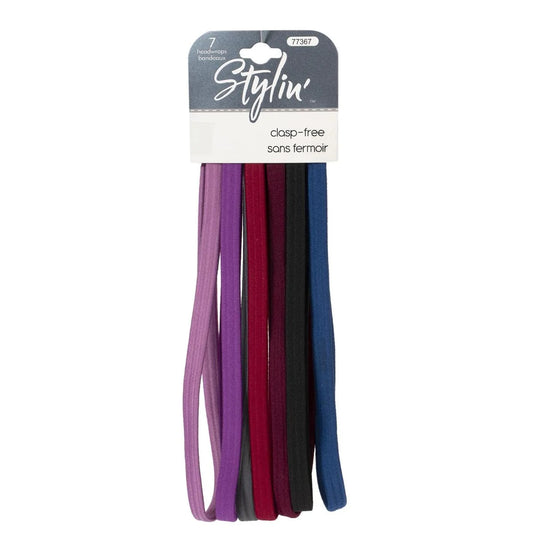 Stylin, 7p Solid Colour Headwrap header card