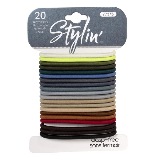 Stylin, 20p Ponyholders Solid Colour, header card