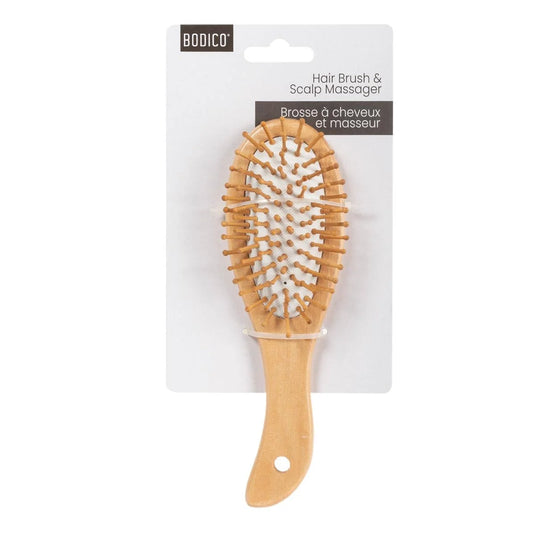 Bodico, Wood Hair Brush Massager t.o.c
