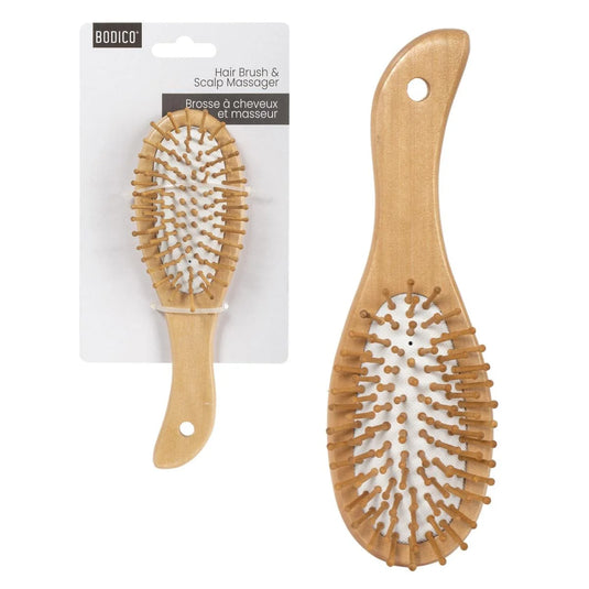 Bodico, Wood Hair Brush Massager t.o.c
