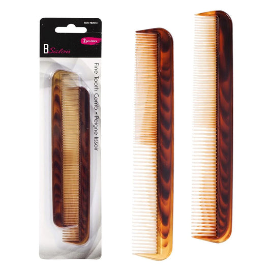 Bodico 2-pc Mini Fine Tooth Comb, b/c(HZ)