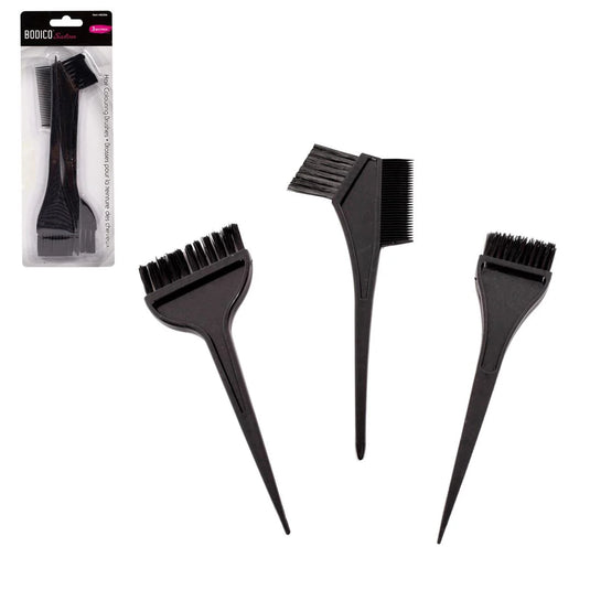 Bodico 3-pc Hair Coloring Brushes, b/c(HZ)