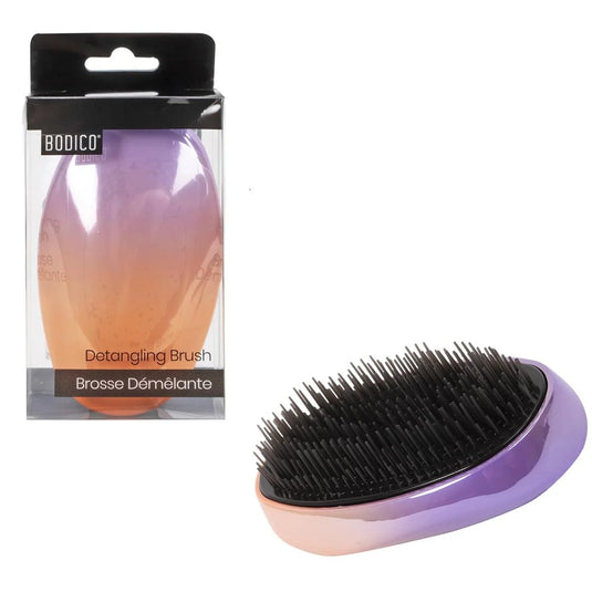 Bodico, Oval Detangler Brush pvc box, 12x8x5cm
