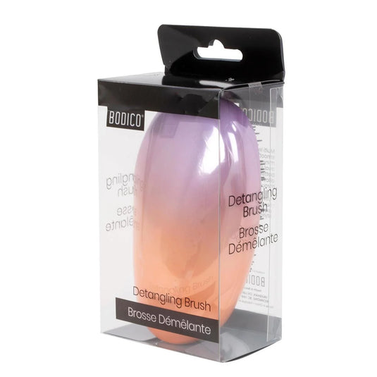 Bodico, Oval Detangler Brush pvc box, 12x8x5cm