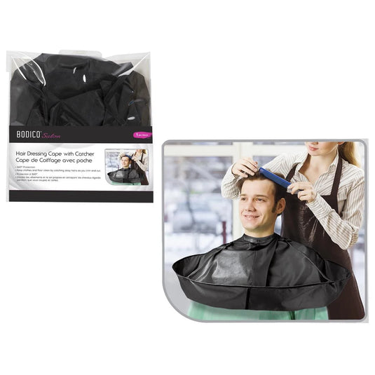 Bodico, Hair Dressing Cape Catcher, pvc bag w insert
