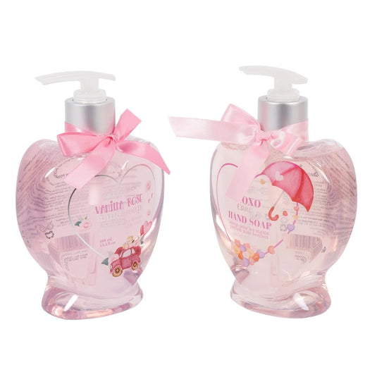 Pure Passion Heart Shaped Hand Soap Dispenser, 400ml/13.5oz.