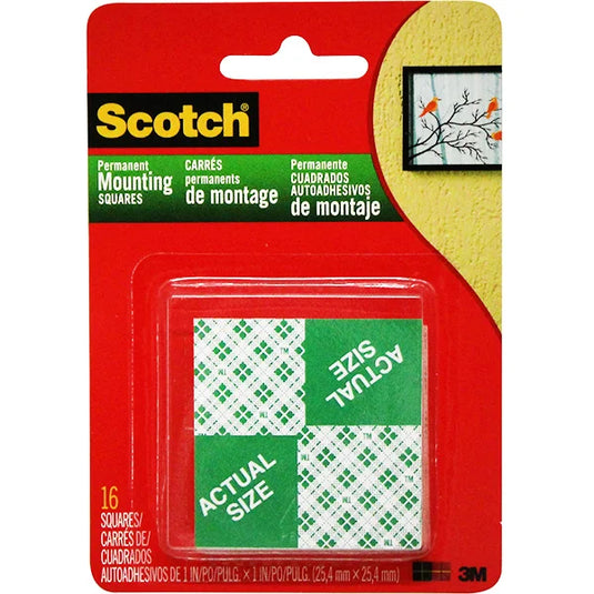 Scotch Permanent Mounting Squares