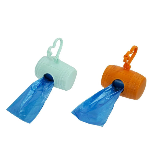 PAWS Dog Poop Bag w/Dispenser 2roll,20pcs/ roll, blister card