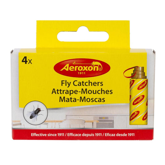 Aeroxon 4pk Fly Catchers, colour box
