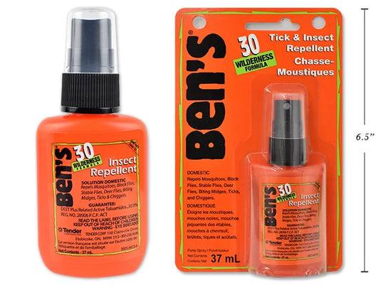 Bens 30% Deet Tick & Insect Repellent Pump Spray. 37ml.