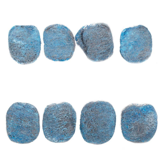 H.E. 8-pc HDSteel Wool Soap Pads, colour box(HZ)