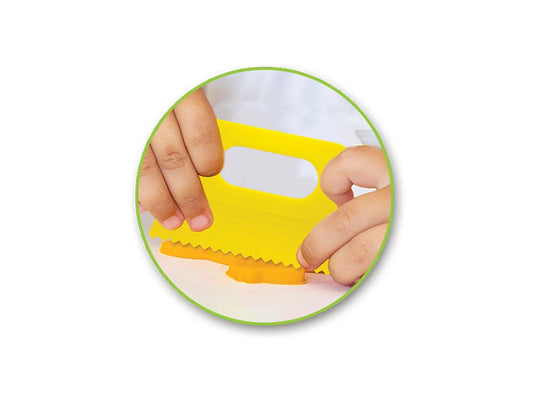 Krafty Kids: Lil' Artist Clay-Dough Tools- Hand Cutter/Shaper x4 5.9x2.75"