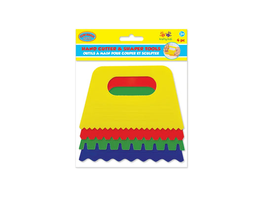 Krafty Kids: Lil' Artist Clay-Dough Tools- Hand Cutter/Shaper x4 5.9x2.75"