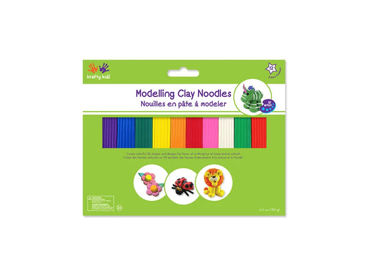 Krafty Kids: Modelling Clay Noodles