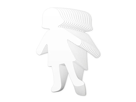 Krafty Kids: Paper Shapes DIY Large A) Girl