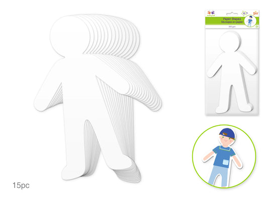 Krafty Kids: Paper Shapes DIY Large B) Boy