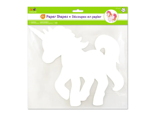 Krafty Kids: Paper Shapes DIY Large I) Unicorn