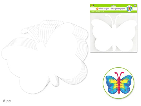 Krafty Kids: Paper Shapes DIY Large L) Butterfly