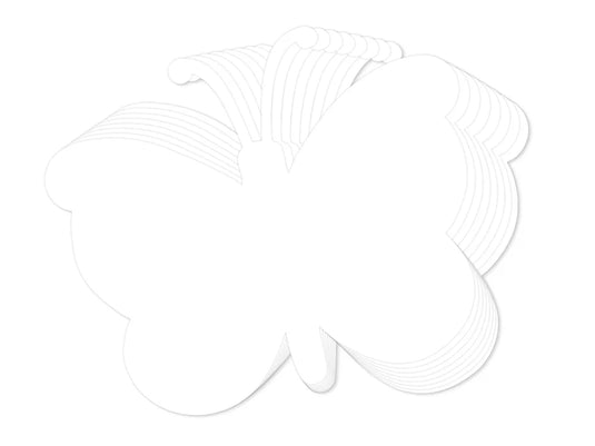 Krafty Kids: Paper Shapes DIY Large L) Butterfly