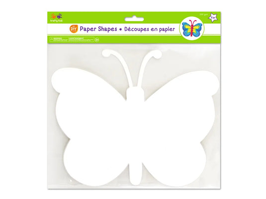 Krafty Kids: Paper Shapes DIY Large L) Butterfly