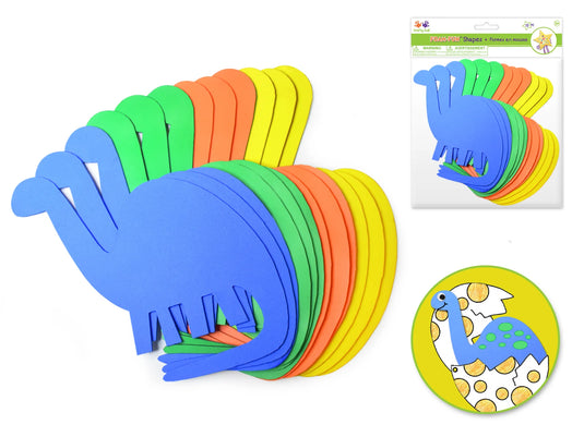 Krafty Kids: 6" Foam Shapes O) Dino
